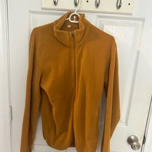 UNIQLO Mustard Yellow Fleece Jacket